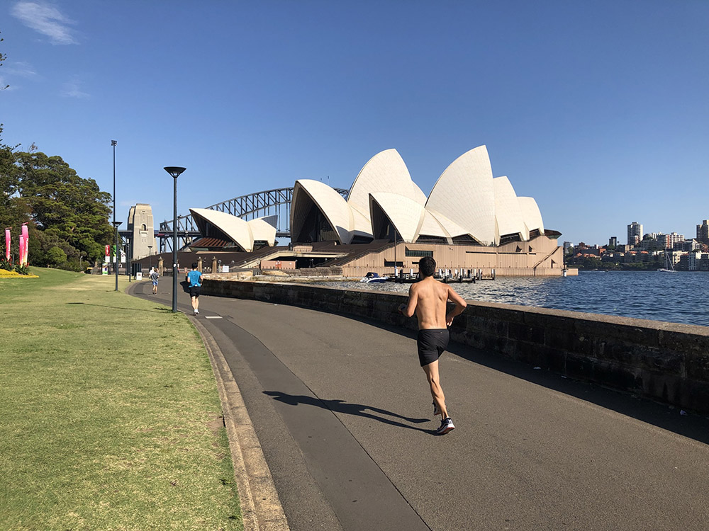 Running in Sidney